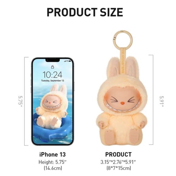 POP MART THE MONSTERS LABUBU “DADA” Have a Seat Vinyl Plush Single Blind Box - Picture 9 of 11